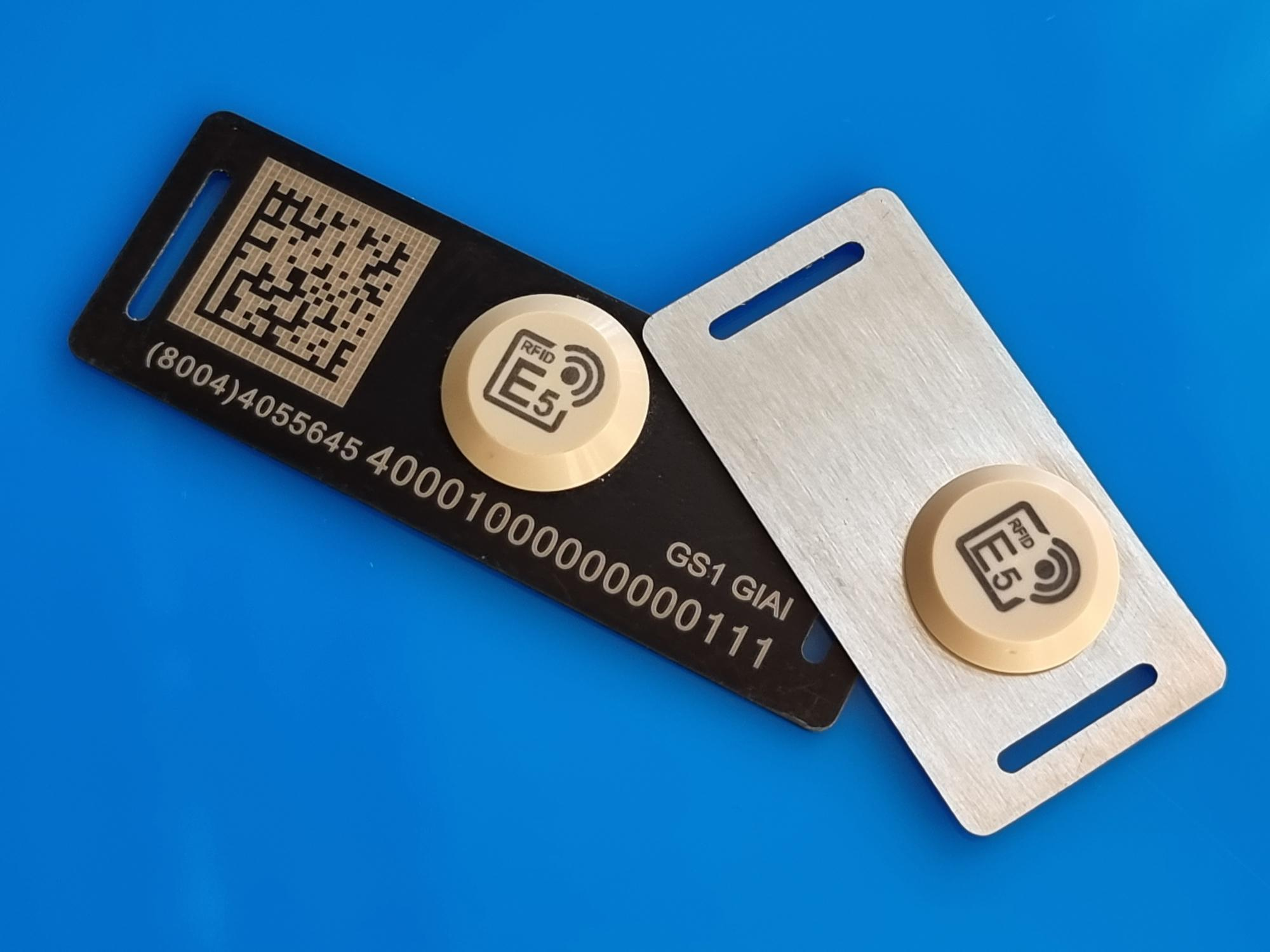Dual Tags PLATE2550 – UHF On-Metal RFID-Tag